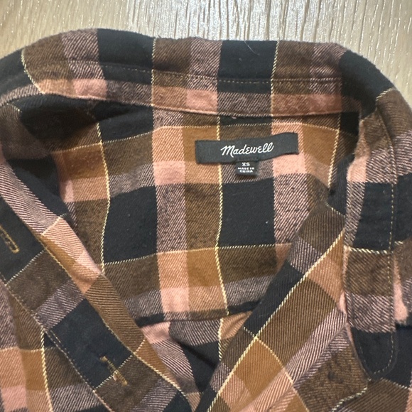 Madewell plaid button up - Picture 4 of 4